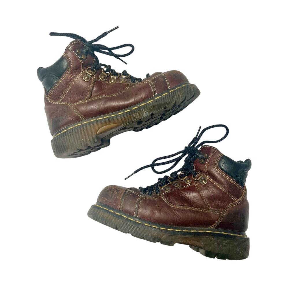 Dr Martens Vintage Steel Toe Industrial High Top Work Boots Size M 4 / W 5